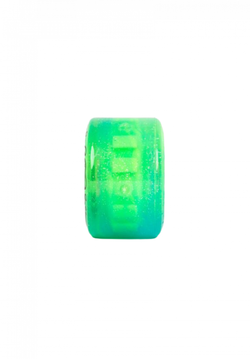 Slime Balls 60mm 78 a Light Ups LED Skateboard Wheels inkl. Kugellager (blue-green)